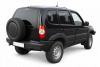 Детали и установка: Бампер задний силовой OJeep Chevy Niva 03.116.01