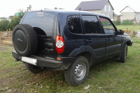 Бампер задний силовой OJeep Chevy Niva   03.116.01