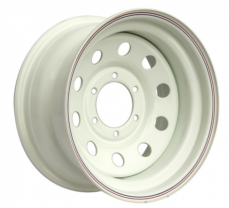 Диск усиленный Тойота Ниссан стальной белый 6x139,7 8xR15 d110 ET-3 1580-63910WH-3