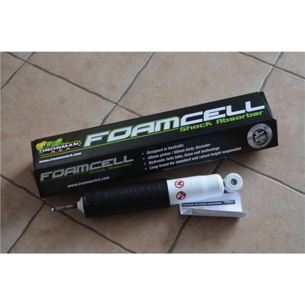 Амортизатор ячеисто-пенный Ironman Mitsubishi Pajero 2 задний, лифт 40мм  24646FE