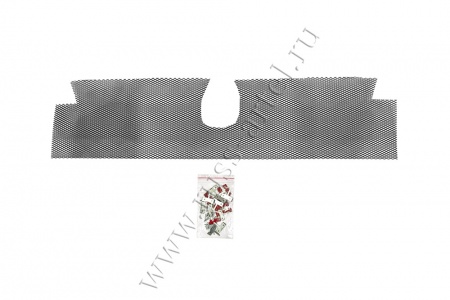 Защитная сетка в штатную решетку радиатора  Duster 2010-2014 (I п.) RRD-026500