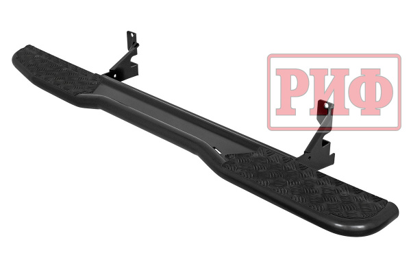 Пороги РИФ силовые Toyota Land Cruiser Prado 120 черные RIF120-40000-BL