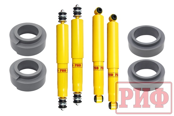 Лифт-комплект РИФ лайт Nissan Patrol Y60 и Y61 лифт 50 мм RIF-Y61-C-lite