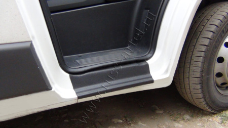 Накладки на пороги Peugeot Boxer 2006-2013 (250 кузов) NPB-017502