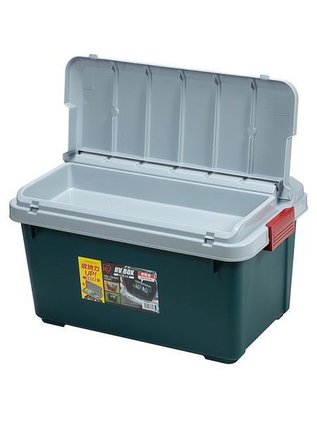 Ящик экспедиционный IRIS RV BOX RV600C c двойной разделенной крышкой, 40 л. 61,5x37,5x34 см.  RV600C