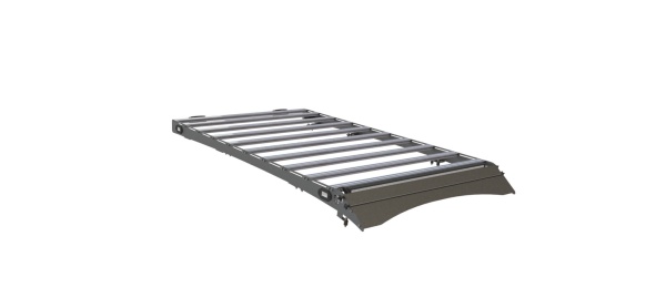 Багажник экспедиционный STC Toyota Land Cruiser Prado 120/Lexus GX470 ШТОРКА с дальним, рабочим и задним светом  STC-TLCP120-TR1-L1L2L3