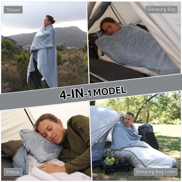 Мешок спальный Naturehike Songrong 225х80 см, (правый) (ТК: +15C), серый CNK2300SD022-G