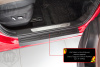 Накладки на внутренние пороги дверей Chery Tiggo 8 Pro 2021- N-211902