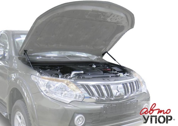 Амортизаторы капота, 2 шт. АвтоУПОР  Mitsubishi L200 2015-/ Mitsubishi Pajero Sport 2016-  UMIL20021
