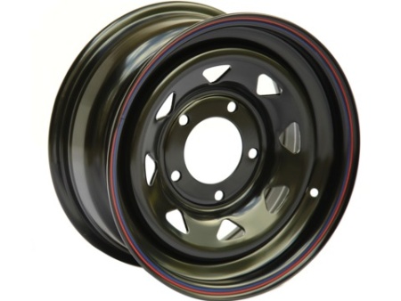 Диск штампованный черный УАЗ 5x139.7 16х8 D110 ET+15   1680-53910BL+15