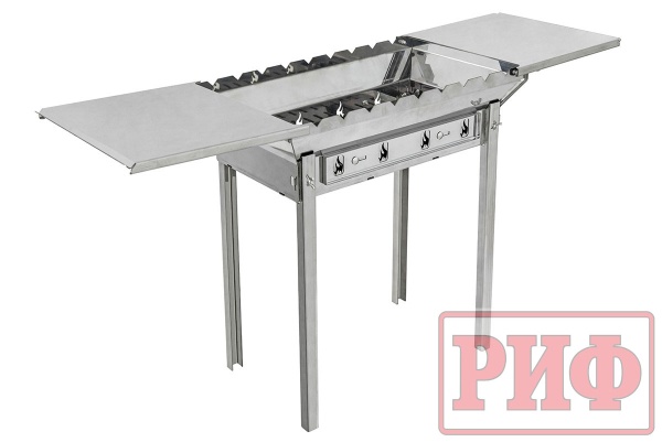 Мангал РИФ нержавеющая сталь  RIF000-99033