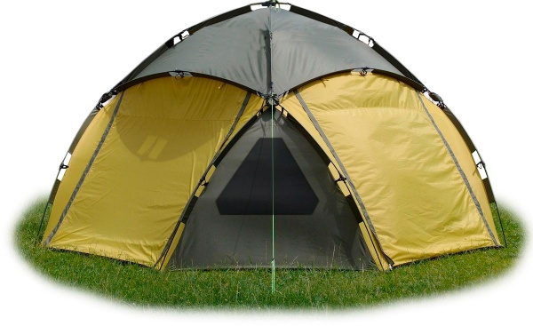 Шатер автомат Maverick Cosmos small khaki (хаки/желто-горчичный)  M-KM-010