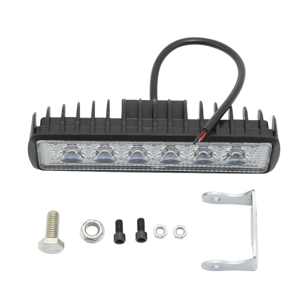 Светодиодная фара (балка) 18W/6000K/1550lm дальний ch8 Светодиодная фара (балка) 18W/6000K/1550lm дальний ch8