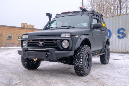 Панель на заднее левое стекло Lada Niva STC-LNI2121/77-PL