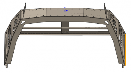 Дуга безопасности Toyota Hilux Revo 4x4THR-DB1
