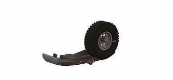 Бампер силовой задний Toyota Land Cruiser 200 с квадратом под фаркоп и калиткой STC-TLC200-BRT2-C1