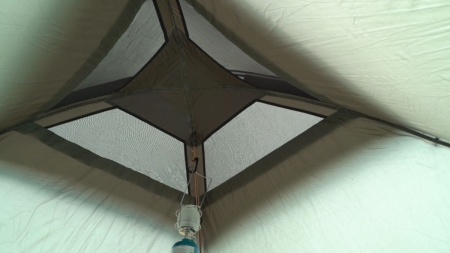 Шатер автомат Maverick Cosmos 400 (хаки/желто-горчичный)  M-KM-013