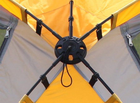 Шатер автомат Maverick Cosmos small khaki (хаки/желто-горчичный)  M-KM-010