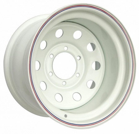 Диск усиленный Тойота Ниссан стальной белый 6x139,7 10xR15 d110 ET-44 1510-63910WH-44