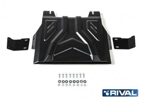 Защита РК RIVAL Fiat Fullback 2016-/ Mitsubishi L200 2015-/ Mitsubishi Pajero Sport 2016- 222.4048.2