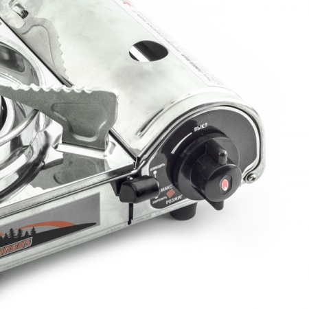 Плита газовая портативная СЛЕДОПЫТ SPARK керамическая конфорка цанговый баллон  PF-GST-N12