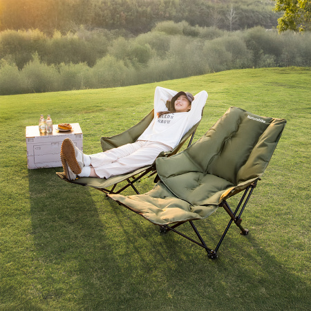 Кресло туристическое Naturehike Sea star 001, 51х62,5х90 см, складное,до 120 кг. удлиненное, зеленое CNK2450JJ020-HGR