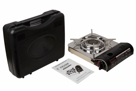 Плита газовая TOURIST CYCLONE портативная, в кейсе TS-500