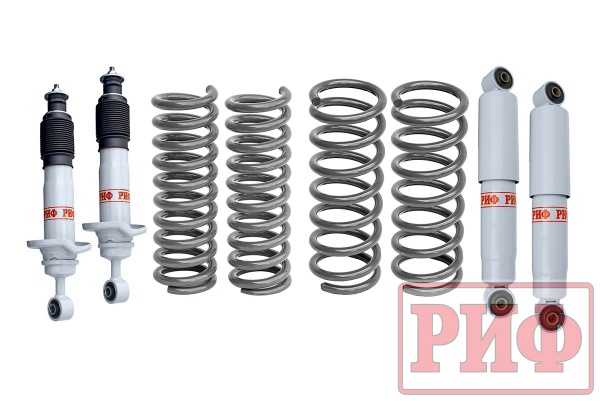 Лифт-комплект РИФ газовый Nissan Pathfinder R51 лифт 40 мм мягкий RIF-R51-B-G