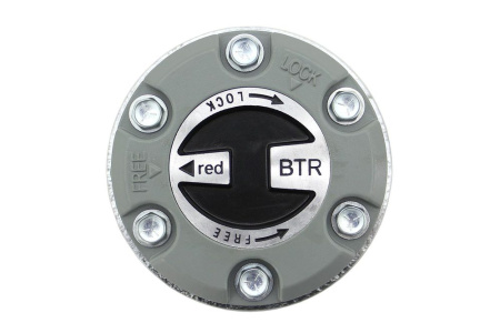 Колесные хабы для УАЗ redBTR ,серия TROPHY Z с подшипником (хром 2 шт) 781016