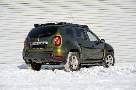 Багажник экспедиционный STC Renault Duster 2010-2019 ШТОРКА  STC-RDU/10-TR1