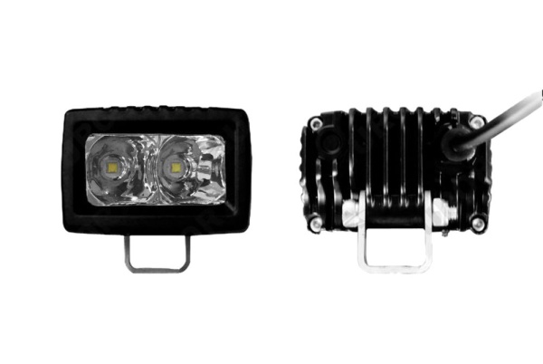 Фара Aurora 2 led, луч-flood, свет белый, 10W, 1100LM, 9-36V ALO-L-2-E7J Фара Aurora 2 led, луч-flood, свет белый, 10W, 1100LM, 9-36V ALO-L-2-E7J