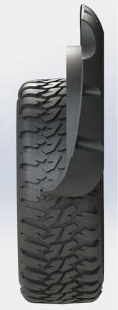 Расширители арок 3мм, шагрень TOYOTA TUNDRA   RT-060502