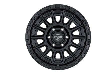 Диск литой черный матовый 6x139,7 8,5xR18 d110,5 ET+18 (продаются по 4 шт.) FFL85638-1885-63910B+18