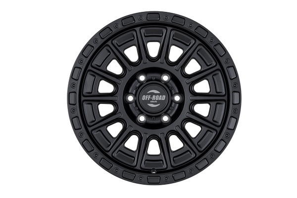 Диск литой черный матовый 6x139,7 8,5xR18 d110,5 ET+18 (продаются по 4 шт.) FFL85638-1885-63910B+18