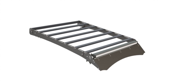 Багажник экспедиционный STC Mitsubishi L200 2006-2015 с дальним светом  STC-ML200/06-TR-L1