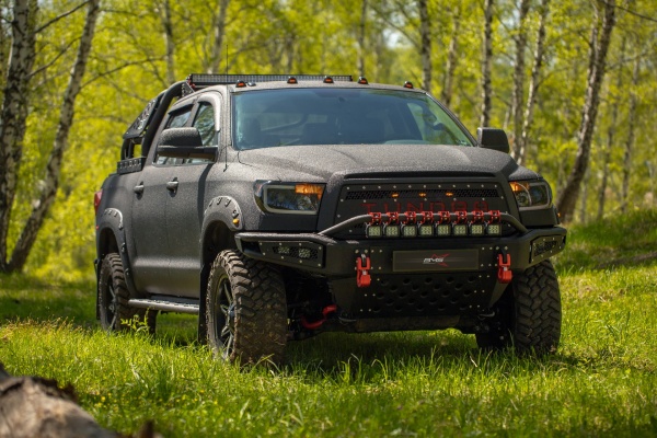 Бампер силовой передний BMS ALFA для Тойота Тундра 2007-2013 BMS060012