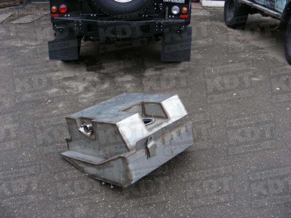 Бак топливный основной увеличенной ёмкости KDT  Land Rover Defender 110 1124
