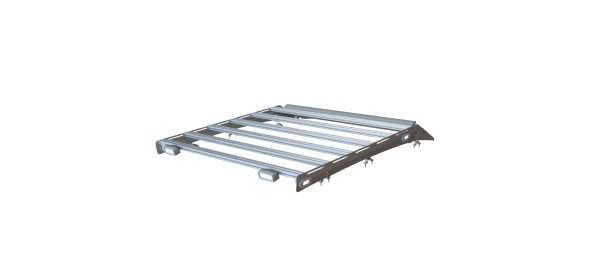 Багажник экспедиционный УСИЛЕННЫЙ STC Toyota Tundra Double Cab с дальним, рабочим и задним светом  STC-TTDC-TRH-L1L2L3