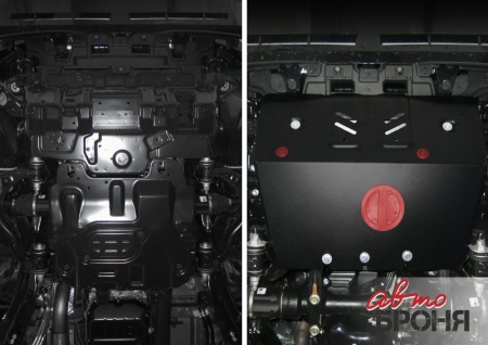 Защита радиатора АвтоБроня Toyota Land Cruiser 150 Prado  111.09516.1