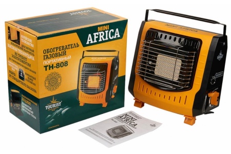 Обогреватель газовый TOURIST MINI AFRICA портативный  TH-808