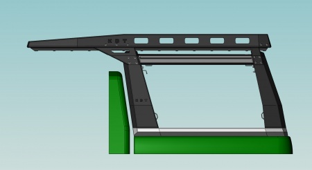 Каркас грузовой многофункциональный KDT УАЗ Патриот  06062 (комплектация 3)
