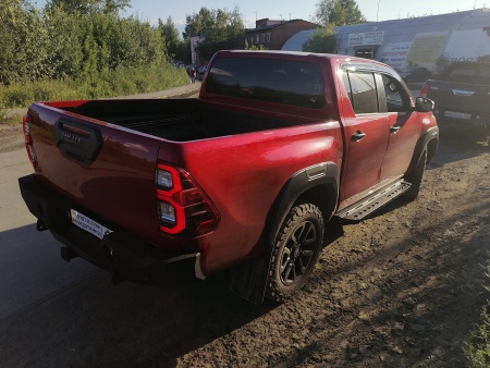 Пороги силовые 4x4tun для Toyota Hilux Revo 2015+ 4x4tun-psh1