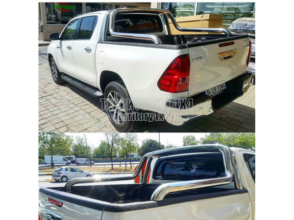 Дуга кузова d76 Aben Chrome на Toyota Hilux Revo (2015-2019) -376714