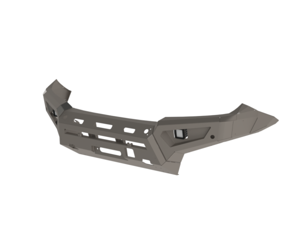 Накладки на бампер передний Toyota Land Cruiser 200 2008-2015 под расширители арок AT35 STC-TLC200/08-BF-BUH-AT35