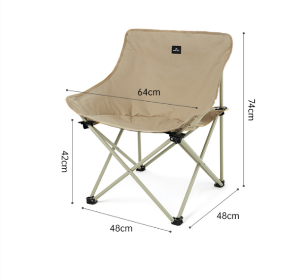 Кресло туристическое Naturehike Stellaluna T01 складное, 48х48х74 см, до 110 кг, зеленое CNH23JU13002-GRL