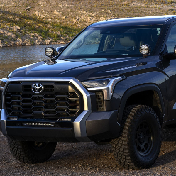 Комплект фар RIGID 360 серия 6″ с креплением на капот Toyota Tundra 22+ 46806