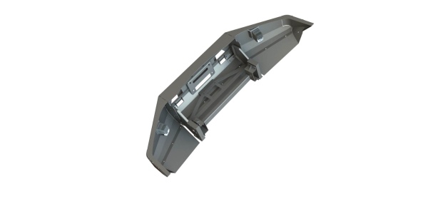 Бампер силовой передний Mitsubishi Pajero Sport 2016+ c противотуманными фарами STC-MPS3-BF-L1