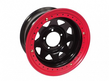 Диск колесный стальной штампованный с бедлоком ORW 107B, 5x139.7, 17x8, ET-20, ЦО 110, черный 1780-53910BL-20-BDL