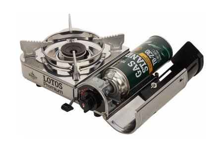 Плита газовая TOURIST LOTOS PREMIUM портативная, в кейсе  TR-300