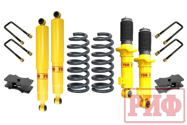 Лифт-комплект РИФ лайт Mitsubishi L200 2015+, Fiat Fullback 2016+ лифт 50 мм RIF-TMQ-C-lite